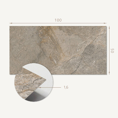 Obdĺžnikový stenový panel Vzor inšpirovaný prírodným kameňom