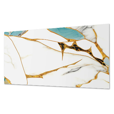 Samolepiaci panel na stenu Mramorový šik s jemnými žilkami