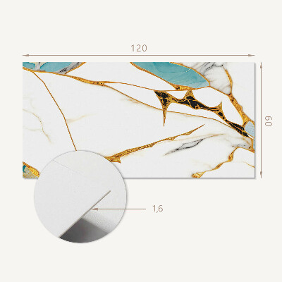 Samolepiaci panel na stenu Mramorový šik s jemnými žilkami