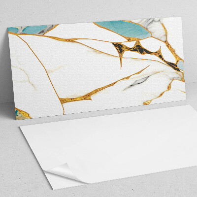 Samolepiaci panel na stenu Mramorový šik s jemnými žilkami