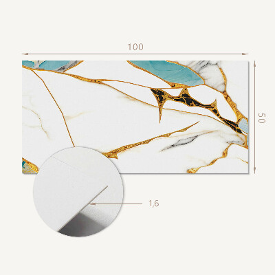 Samolepiaci panel na stenu Mramorový šik s jemnými žilkami