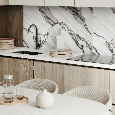 Samolepiaci panel na stenu Mramorový vzor s jemnými žilkami