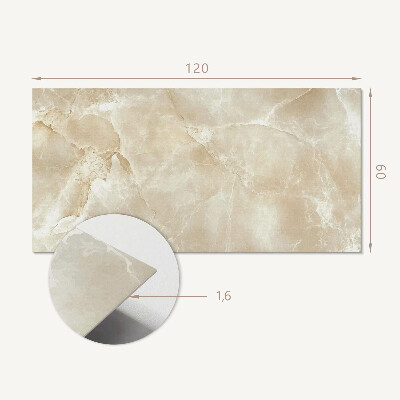 Obdĺžnikový stenový panel Štýlový vzor mramorovej štruktúry