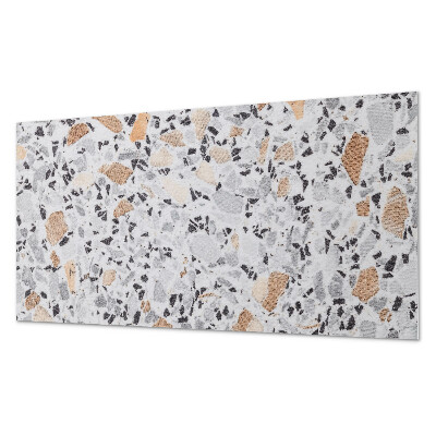 Samolepiaci panel na stenu Kamenné akcenty v grafike