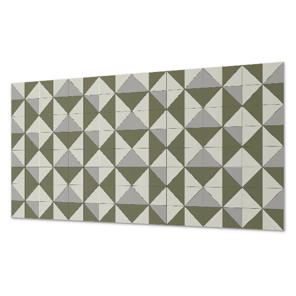 Obdĺžnikový panel na stenu Geometria trojuholníkových tvarov