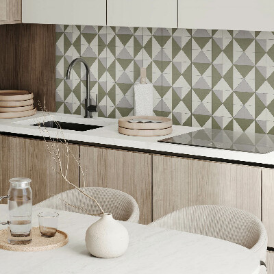 Obdĺžnikový panel na stenu Geometria trojuholníkových tvarov