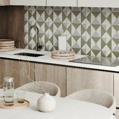 Obdĺžnikový panel na stenu Geometria trojuholníkových tvarov