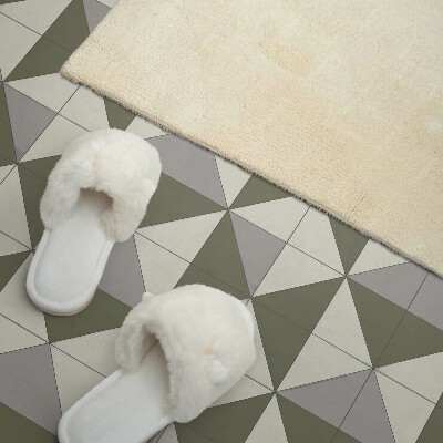 Obdĺžnikový panel na stenu Geometria trojuholníkových tvarov