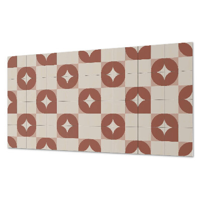 Obdĺžnikový panel na stenu Geometrický motív s kruhmi