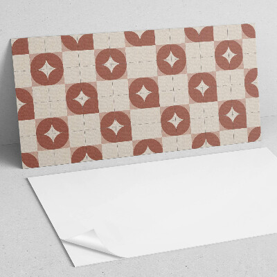 Obdĺžnikový panel na stenu Geometrický motív s kruhmi