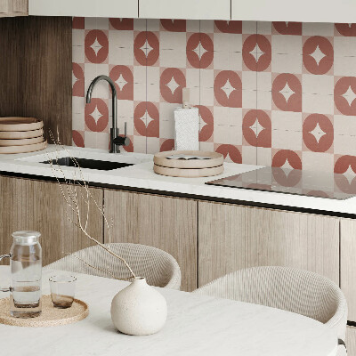 Obdĺžnikový panel na stenu Geometrický motív s kruhmi