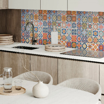 Samolepiaci panel na stenu Vzory mozaikových dlaždíc