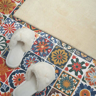 Samolepiaci panel na stenu Vzory mozaikových dlaždíc