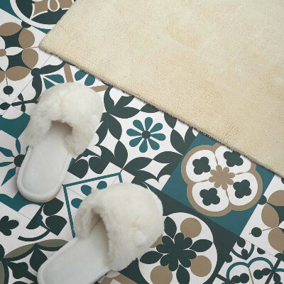 Obdĺžnikový panel na stenu Kachľové vzory v harmonickom usporiadaní