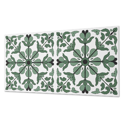 Obdĺžnikový stenový panel Rastlinná symetria v harmonickom štýle