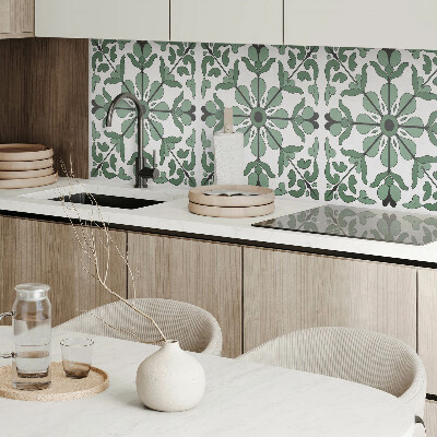 Obdĺžnikový stenový panel Rastlinná symetria v harmonickom štýle