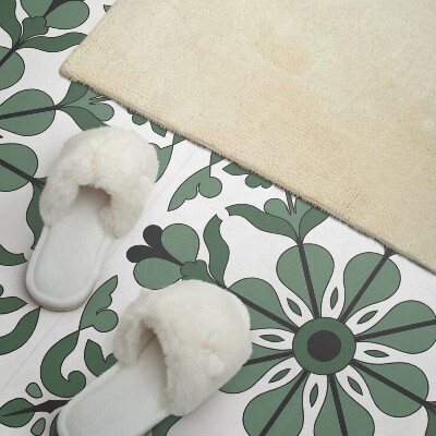 Obdĺžnikový stenový panel Rastlinná symetria v harmonickom štýle