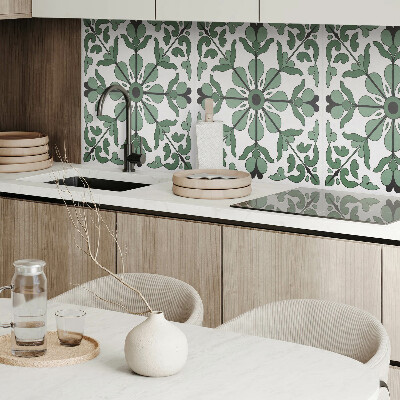 Obdĺžnikový stenový panel Rastlinná symetria v harmonickom štýle