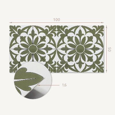 Samolepiaci panel na stenu Kvetinové aranžmány s listami