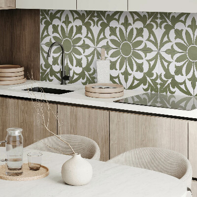 Samolepiaci panel na stenu Kvetinové aranžmány s listami