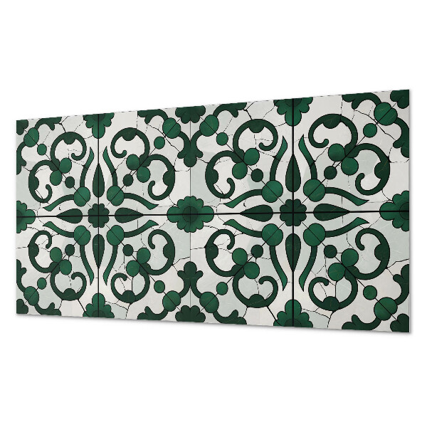 Obdĺžnikový panel na stenu Rastlinné ozdoby v klasickom štýle