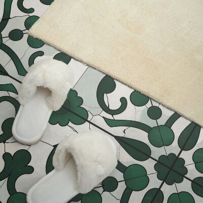 Obdĺžnikový panel na stenu Rastlinné ozdoby v klasickom štýle