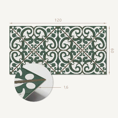 Obdĺžnikový stenový panel Rastlinné inšpirácie v grafike