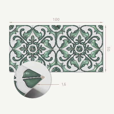 Obdĺžnikový panel na stenu Elegantné grafické motívy