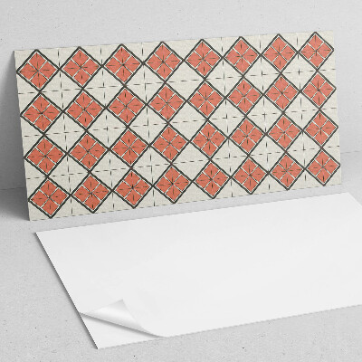 Samolepiaci panel na stenu Geometrický vzor kosoštvorca