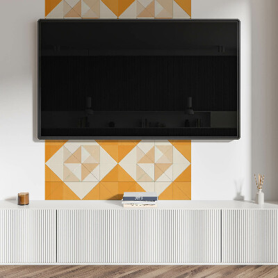 Obdĺžnikový panel na stenu Kosoštvorcový vzor v geometrickej forme