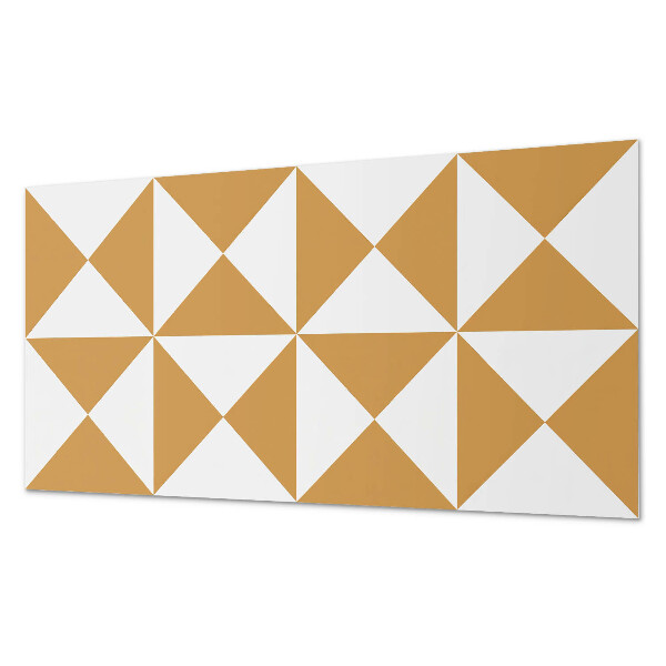 Obdĺžnikový stenový panel Vzor trojuholníkových tvarov