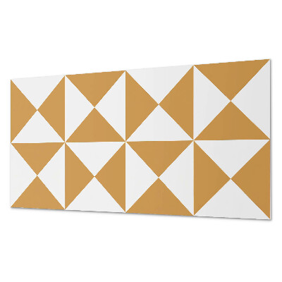 Obdĺžnikový stenový panel Vzor trojuholníkových tvarov