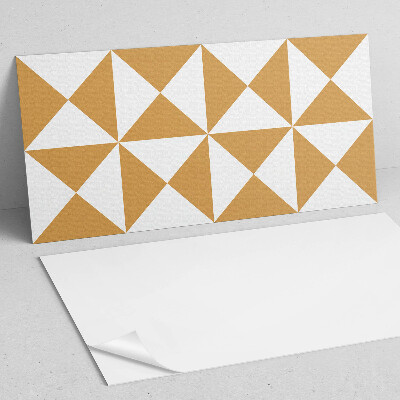 Obdĺžnikový stenový panel Vzor trojuholníkových tvarov