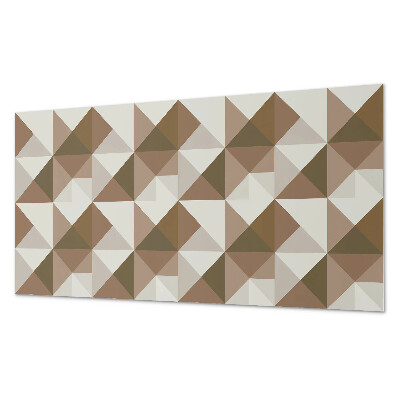 Samolepiaci panel na stenu Trojuholníková geometria v modernom štýle