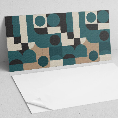 Obdĺžnikový stenový panel Kreatívne formy a abstraktné tvary