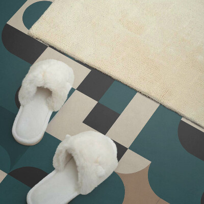 Obdĺžnikový stenový panel Kreatívne formy a abstraktné tvary