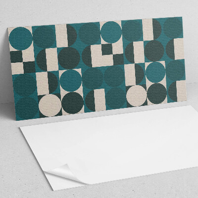 Samolepiaci panel na stenu Tvary a formy v geometrickom štýle