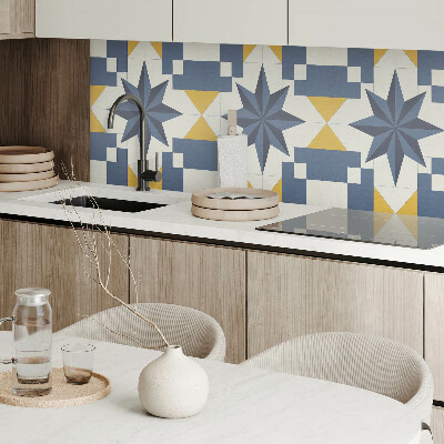 Obdĺžnikový panel na stenu Geometrické tvary hviezd