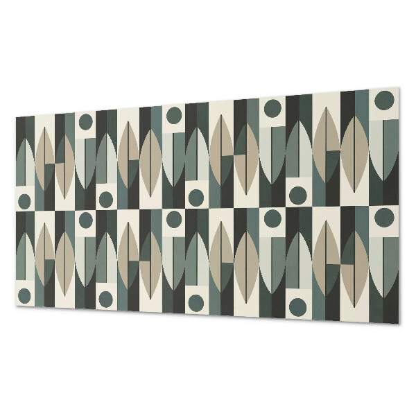 Samolepiaci panel na stenu Moderný geometrický motív