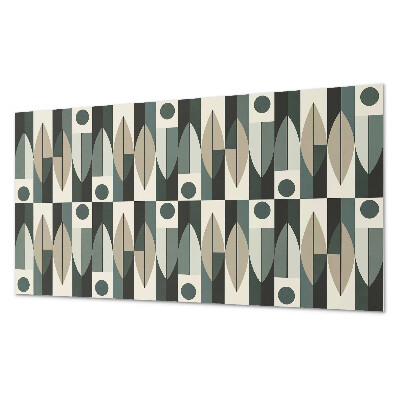 Samolepiaci panel na stenu Moderný geometrický motív