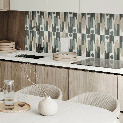 Samolepiaci panel na stenu Moderný geometrický motív