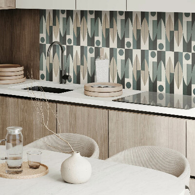 Samolepiaci panel na stenu Moderný geometrický motív