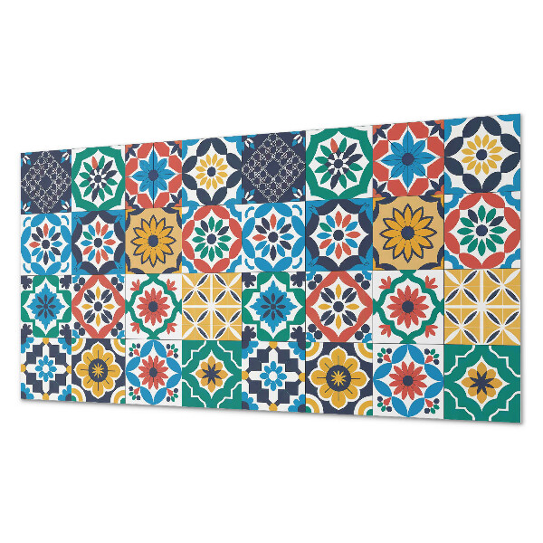 Samolepiaci panel na stenu Mozaikové vzory v harmonickom usporiadaní