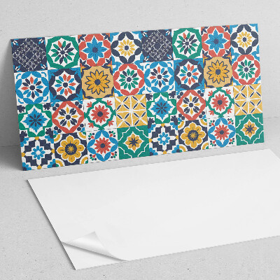 Samolepiaci panel na stenu Mozaikové vzory v harmonickom usporiadaní