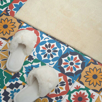 Samolepiaci panel na stenu Mozaikové vzory v harmonickom usporiadaní