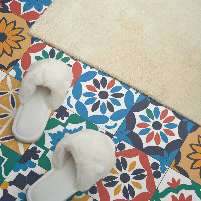 Samolepiaci panel na stenu Mozaikové vzory v harmonickom usporiadaní