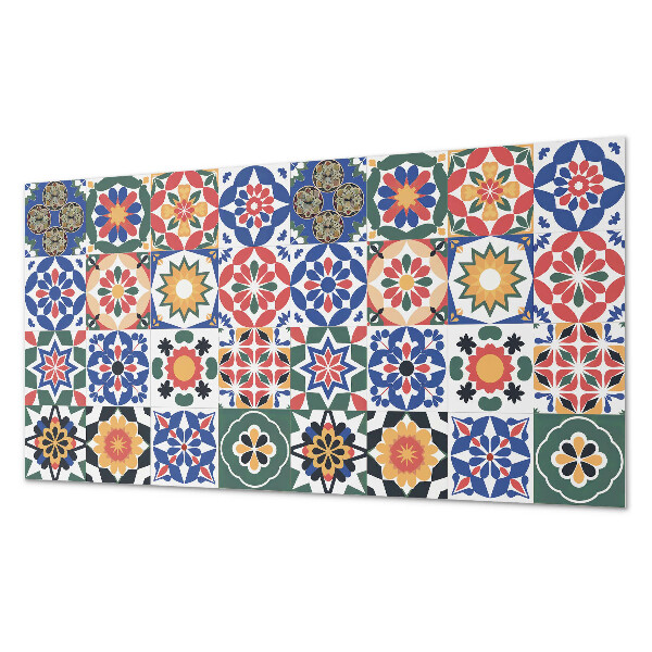 Obdĺžnikový panel na stenu Mozaikové usporiadanie v radoch