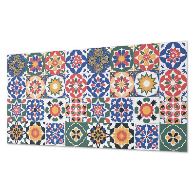 Obdĺžnikový panel na stenu Mozaikové usporiadanie v radoch