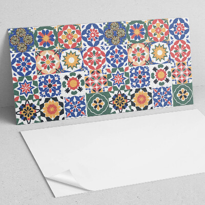 Obdĺžnikový panel na stenu Mozaikové usporiadanie v radoch