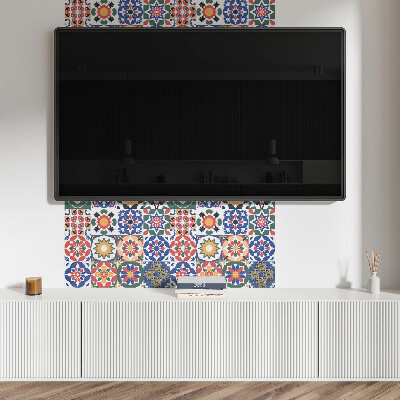 Obdĺžnikový panel na stenu Mozaikové usporiadanie v radoch